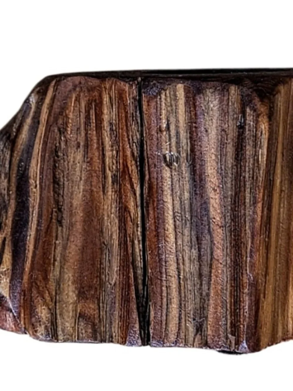 Handcrafted Rustic Natural Wood Tealight/Votive Candle Holder
